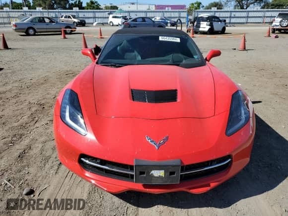 2018 Chevrolet Corvette Z51 3LT с VIN 1G1YM3D77J5105728, выставлен на аукционе Copart как лот 66435984 с пробегом 37 718 миль миль и Списание • Salvage title. История ставок и продаж доступна на DreamBid. Изображение 5.