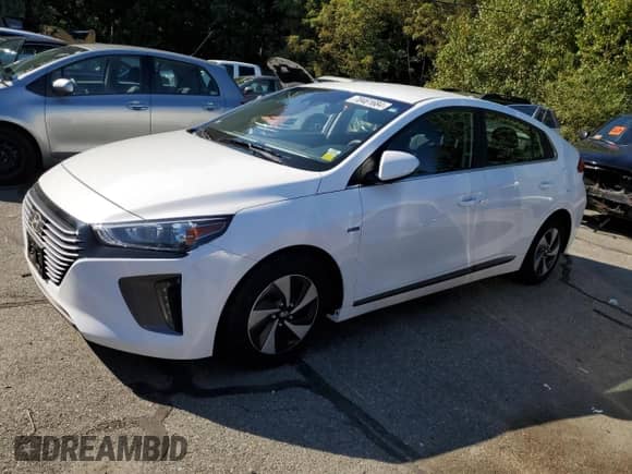 2019 Hyundai Ioniq SEL z VIN KMHC75LC9KU106126, wystawiony jako Copart lot #70461684 z przebiegiem 40 782 mil mil oraz Szkoda całkowita • Salvage title. Historia ofert i sprzedaży dostępna na DreamBid. Obrazek 1.