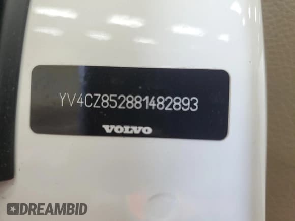 ✅ 2008 Volvo XC90 V8 • VIN: YV4CZ852881482893 • Lot: 62607195. Listed on Copart with 74,843 mi. Free auction sales archive from the USA and detailed vehicle history report at DreamBid. Image 13.