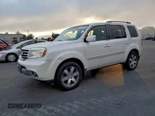 ✅ 2013 Honda Pilot Touring • VIN: 5FNYF4H95DB059001 • Lot: 96227875. Listed on Copart with 184,556 mi. Free auction sales archive from the USA and detailed vehicle history report at DreamBid. Image 1.