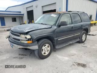 2005 Chevrolet Tahoe LS с VIN 1GNEC13TX5J196143, выставлен на аукционе Copart как лот 81710755 с пробегом 238 417 миль миль и Списание • Salvage title. История ставок и продаж доступна на DreamBid. Изображение 1.