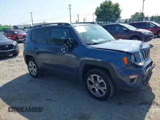 ✅ 2020 Jeep Renegade Limited • VIN: ZACNJBD11LPL88854 • Лот: 42959969. Опубликован ранее на IAAI с пробегом 64 285 миль. Бесплатный доступ к архиву аукционных продаж из США и подробный отчёт об истории автомобиля на DreamBid. Изображение 1.