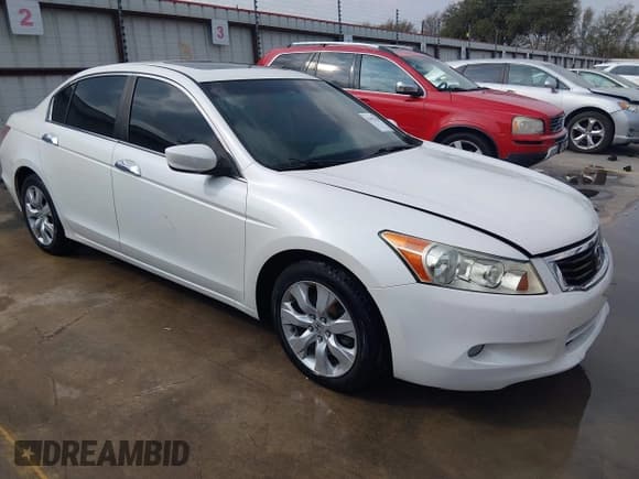 ✅ 2008 Honda Accord EX-L • VIN: 1HGCP36878A059495 • Lot: 43472026. Listed on IAAI with 32,147 mi. Free auction sales archive from the USA and detailed vehicle history report at DreamBid. Image 1.