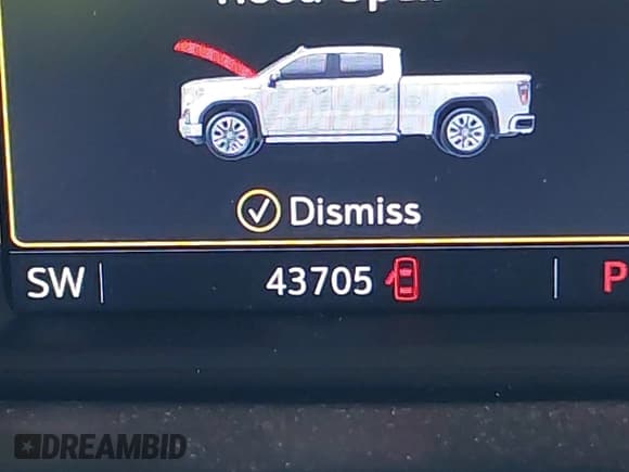 ✅ 2021 GMC Sierra 1500 • VIN: 1GTP8CET4MZ407882 • Лот: 43117726. Опубликован ранее на IAAI с пробегом 43 705 миль. Бесплатный доступ к архиву аукционных продаж из США и подробный отчёт об истории автомобиля на DreamBid. Изображение 16.
