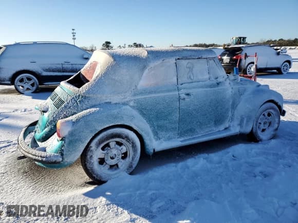 ✅ 1973 Volkswagen Beetle • VIN: 00000001532401296 • Lot: 88973165. Wystawiony na Copart z przebiegiem 8 743 mil. Bezpłatny archiwum sprzedaży aukcyjnych z USA i szczegółowy raport historii pojazdu na DreamBid. Zdjęcie 3.