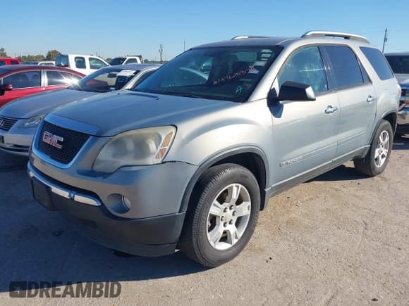 ✅ 2008 GMC Acadia SLE1 • VIN: 1GKER13768J202023 • Лот: 43610378. Опубликован ранее на IAAI с пробегом 231 992 миль. Бесплатный доступ к архиву аукционных продаж из США и подробный отчёт об истории автомобиля на DreamBid. Изображение 2.