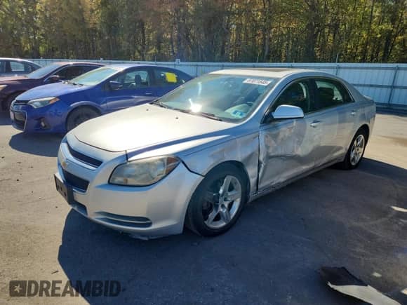 2010 Chevrolet Malibu 1LT with VIN 1G1ZC5EB5AF295576, listed as a Copart auction lot 87071545 with 160,171 mi miles and Salvage title. Bid and sale history available at DreamBid. Image 1.