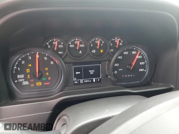 ✅ 2022 Chevrolet Silverado 1500 Custom Trail Boss • VIN: 1GCPYCEL0NZ140337 • Lot: 44514855. Wystawiony na Copart z przebiegiem 51 913 mil. Bezpłatny archiwum sprzedaży aukcyjnych z USA i szczegółowy raport historii pojazdu na DreamBid. Zdjęcie 9.