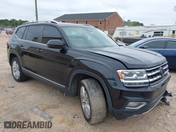 ✅ 2019 Volkswagen Atlas SEL • VIN: 1V2ER2CA1KC519716 • Lot: 43029509. Listed on IAAI with 79,854 mi. Free auction sales archive from the USA and detailed vehicle history report at DreamBid. Image 1.