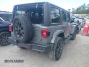 ✅ 2023 Jeep Wrangler Sahara • VIN: 1C4JJXP67PW641660 • Lot: 43045618. Listed on IAAI with 53,182 mi. Free auction sales archive from the USA and detailed vehicle history report at DreamBid. Image 4.