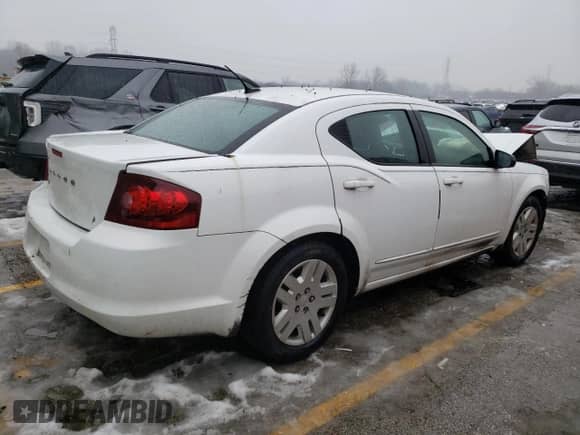 2012 Dodge Avenger SE с VIN 1C3CDZAG0CN264364, выставлен на аукционе Copart как лот 39287594 с пробегом 110 999 миль миль и Списание • Salvage title. История ставок и продаж доступна на DreamBid. Изображение 3.