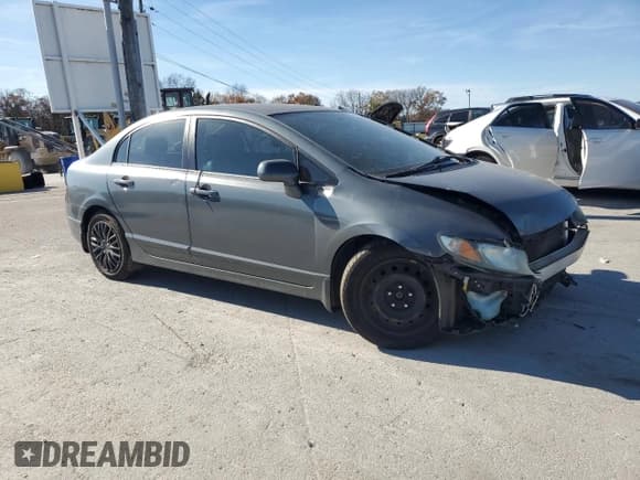 ✅ 2010 Honda Civic LX • VIN: 2HGFA1F53AH532986 • Lot: 92466105. Listed on Copart with 136,878 mi. Free auction sales archive from the USA and detailed vehicle history report at DreamBid. Image 4.