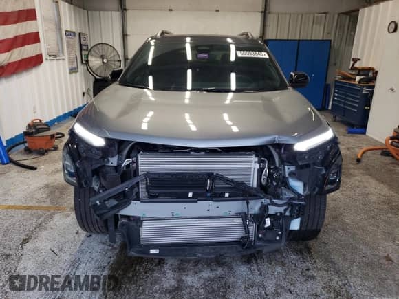 2025 Chevrolet Equinox AWD RS with VIN 3GNAXTEG3SL125918, listed as a Copart auction lot 60093845 with 6,117 mi miles and Salvage title. Bid and sale history available at DreamBid. Image 5.