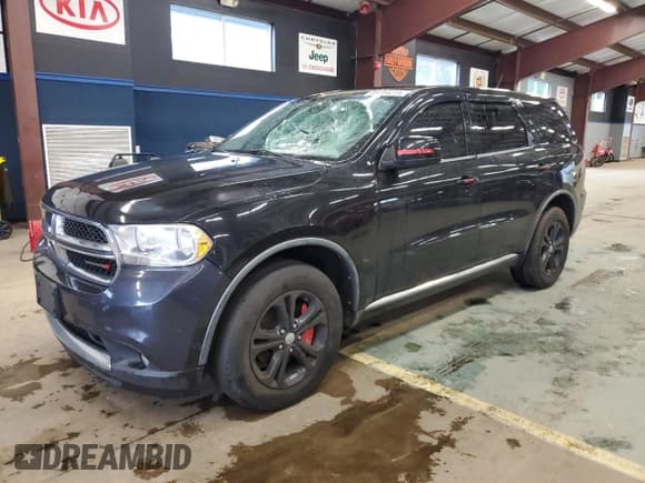 ✅ 2012 Dodge Durango SXT • VIN: 1C4RDJAG6CC172341 • Lot: 55789225. Listed on Copart with 162,134 mi. Free auction sales archive from the USA and detailed vehicle history report at DreamBid. Image 1.