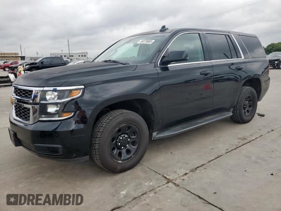✅ 2016 Chevrolet Tahoe Commercial • VIN: 1GNLCDEC2GR250688 • Lot: 59379905. Listed on Copart with 195,013 mi. Free auction sales archive from the USA and detailed vehicle history report at DreamBid. Image 1.