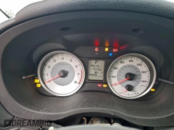 ✅ 2012 Subaru Impreza Premium • VIN: JF1GPAB63CH223341 • Lot: 93223585. Listed on Copart with 110,496 mi. Free auction sales archive from the USA and detailed vehicle history report at DreamBid. Image 9.