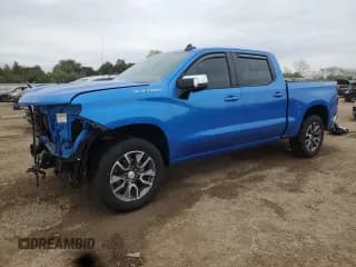 ✅ 2025 Chevrolet Silverado 1500 LT • VIN: 3GCUKDEDXSG213468 • Лот: 86147005. Опубликован ранее на Copart с пробегом 7 061 миль. Бесплатный доступ к архиву аукционных продаж из США и подробный отчёт об истории автомобиля на DreamBid. Изображение 1.