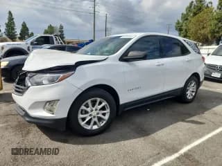 ✅ 2018 Chevrolet Equinox LS • VIN: 2GNAXHEVXJ6281369 • Лот: 82397065. Опубликован ранее на Copart с пробегом 89 914 миль. Бесплатный доступ к архиву аукционных продаж из США и подробный отчёт об истории автомобиля на DreamBid. Изображение 1.