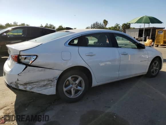 2017 Chevrolet Malibu LS with VIN 1G1ZC5ST0HF158875, listed as a Copart auction lot 70500565 with 179,349 mi miles and Salvage title. Bid and sale history available at DreamBid. Image 3.