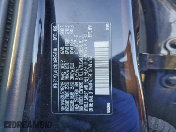 ✅ 2018 Volvo XC60 Inscription • VIN: YV4A22RL5J1052126 • Lot: 95764475. Wystawiony na Copart z przebiegiem 135 254 mil. Bezpłatny archiwum sprzedaży aukcyjnych z USA i szczegółowy raport historii pojazdu na DreamBid. Zdjęcie 13.