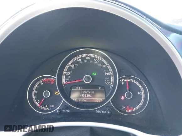 ✅ 2017 Volkswagen Beetle Fleet • VIN: 3VWF17AT4HM605847 • Лот: 41755742. Опубликован ранее на IAAI с пробегом 93 280 миль. Бесплатный доступ к архиву аукционных продаж из США и подробный отчёт об истории автомобиля на DreamBid. Изображение 7.