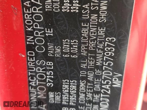 ✅ 2013 Kia Soul • VIN: KNDJT2A57D7579373 • Lot: 82697335. Wystawiony na Copart z przebiegiem 277 126 mil. Bezpłatny archiwum sprzedaży aukcyjnych z USA i szczegółowy raport historii pojazdu na DreamBid. Zdjęcie 13.