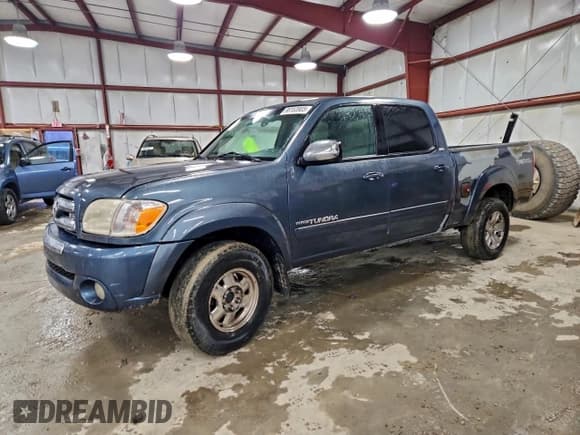 ✅ 2005 Toyota Tundra SR5 • VIN: 5TBDT441X5S488177 • Lot: 95153905. Listed on Copart with 253,000 mi. Free auction sales archive from the USA and detailed vehicle history report at DreamBid. Image 1.
