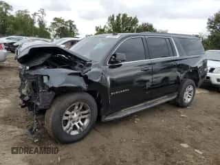 2015 Chevrolet Suburban LT z VIN 1GNSKJKC2FR265174, wystawiony jako Copart lot #71944234 z przebiegiem 198 942 mil mil oraz Czysty tytuł • Clean title. Historia ofert i sprzedaży dostępna na DreamBid. Obrazek 1.