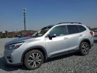 2019 Subaru Forester Limited z VIN JF2SKASC3KH472117, wystawiony jako Copart lot #87282415 z przebiegiem 77 763 mil mil oraz Szkoda całkowita • Salvage title. Historia ofert i sprzedaży dostępna na DreamBid. Obrazek 1.