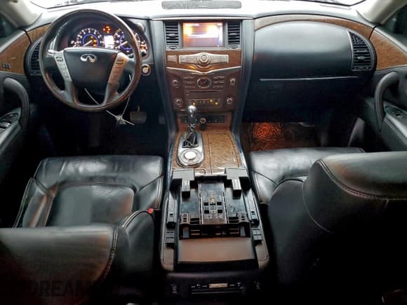 ✅ 2015 Infiniti QX80 • VIN: JN8AZ2NF7F9574624 • Lot: 95656835. Listed on Copart with 182,640 mi. Free auction sales archive from the USA and detailed vehicle history report at DreamBid. Image 8.