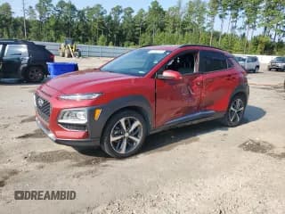 ✅ 2021 Hyundai Kona Limited • VIN: KM8K33A53MU604812 • Лот: 80782745. Опубликован ранее на Copart с пробегом 39 916 миль. Бесплатный доступ к архиву аукционных продаж из США и подробный отчёт об истории автомобиля на DreamBid. Изображение 1.