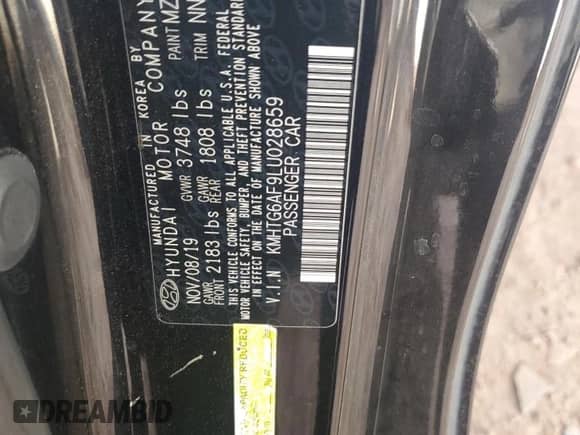 2020 Hyundai Veloster Premium z VIN KMHTG6AF9LU028659, wystawiony jako Copart lot #61259715 z przebiegiem 119 717 mil mil oraz Szkoda całkowita • Salvage title. Historia ofert i sprzedaży dostępna na DreamBid. Obrazek 12.