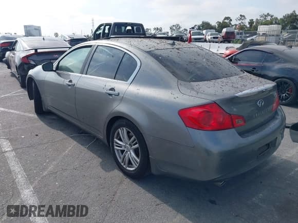 ✅ 2013 Infiniti G37 Journey • VIN: JN1CV6AP3DM721542 • Lot: 42403704. Listed on IAAI with 163,606 mi. Free auction sales archive from the USA and detailed vehicle history report at DreamBid. Image 3.