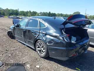 2020 Hyundai Sonata SEL z VIN 5NPEL4JA2LH025677, wystawiony jako IAAI lot #43140590 z przebiegiem 66 755 mil mil oraz . Historia ofert i sprzedaży dostępna na DreamBid. Obrazek 3.