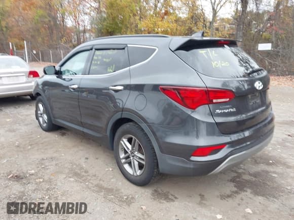 ✅ 2017 Hyundai Santa Fe 2.4L • VIN: 5XYZUDLB8HG383854 • Lot: 43503557. Listed on IAAI with 97,144 mi. Free auction sales archive from the USA and detailed vehicle history report at DreamBid. Image 3.