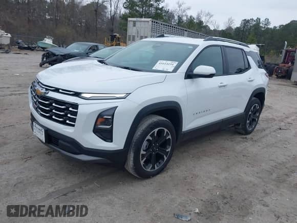 2025 Chevrolet Equinox FWD LT с VIN 3GNAXHEG2SL222766, выставлен на аукционе IAAI как лот 41614191 с пробегом 185 миль миль и . История ставок и продаж доступна на DreamBid. Изображение 2.