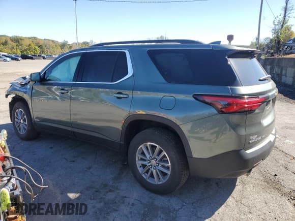 ✅ 2022 Chevrolet Traverse LT Cloth • VIN: 1GNEVGKW7NJ125247 • Lot: 82244165. Listed on Copart with 25,051 mi. Free auction sales archive from the USA and detailed vehicle history report at DreamBid. Image 2.