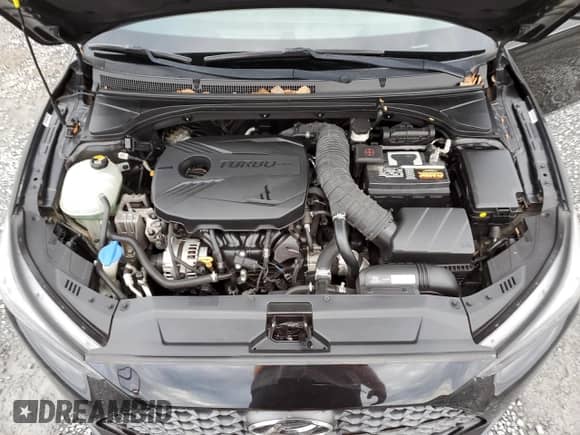 2019 Hyundai Veloster Turbo R-Spec z VIN KMHTH6AB9KU015919, wystawiony jako Copart lot #79697724 z przebiegiem 116 420 mil mil oraz Szkoda całkowita • Salvage title. Historia ofert i sprzedaży dostępna na DreamBid. Obrazek 12.