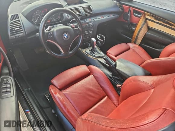 ✅ 2008 BMW 1 Series 128i • VIN: WBAUL73588VE88198 • Lot: 96302915. Listed on Copart with 167,619 mi. Free auction sales archive from the USA and detailed vehicle history report at DreamBid. Image 8.