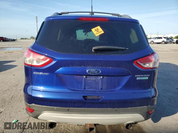 ✅ 2013 Ford Escape Titanium • VIN: 1FMCU0J94DUA71257 • Lot: 60088405. Listed on Copart with 206,836 mi. Free auction sales archive from the USA and detailed vehicle history report at DreamBid. Image 6.