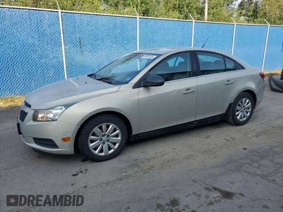 2011 Chevrolet Cruze LS+ 1SB с VIN 1G1PA5SH4B7224161, выставлен на аукционе Copart как лот 66935185 с пробегом 126 229 миль миль и Чистый • Clean title. История ставок и продаж доступна на DreamBid. Изображение 1.