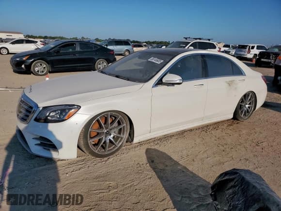 ✅ 2019 Mercedes-Benz S 560 • VIN: WDDUG8DB8KA437495 • Lot: 86145605. Wystawiony na Copart z przebiegiem 27 178 mil. Bezpłatny archiwum sprzedaży aukcyjnych z USA i szczegółowy raport historii pojazdu na DreamBid. Zdjęcie 1.