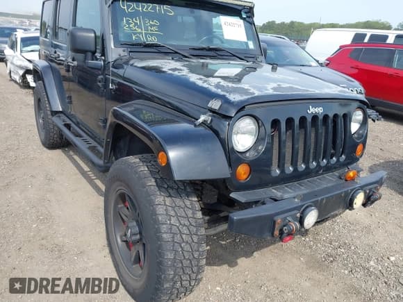 ✅ 2007 Jeep Wrangler Unlimited Sahara • VIN: 1J4GA59187L178391 • Lot: 42422715. Listed on IAAI with 134,256 mi. Free auction sales archive from the USA and detailed vehicle history report at DreamBid. Image 18.