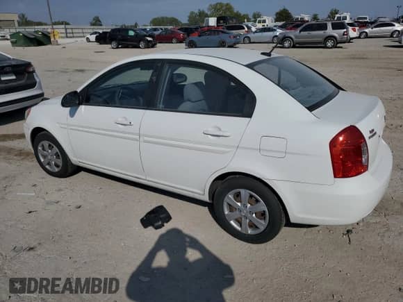 2009 Hyundai Accent Auto GLS with VIN KMHCN46CX9U296279, listed as a Copart auction lot 71914164 with 39,593 mi miles and Salvage title. Bid and sale history available at DreamBid. Image 2.