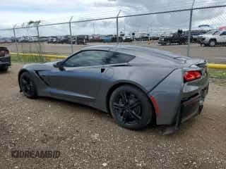 2015 Chevrolet Corvette 2LT z VIN 1G1YD2D77F5109649, wystawiony jako Copart lot #70458944 z przebiegiem 47 467 mil mil oraz Szkoda całkowita • Salvage title. Historia ofert i sprzedaży dostępna na DreamBid. Obrazek 2.