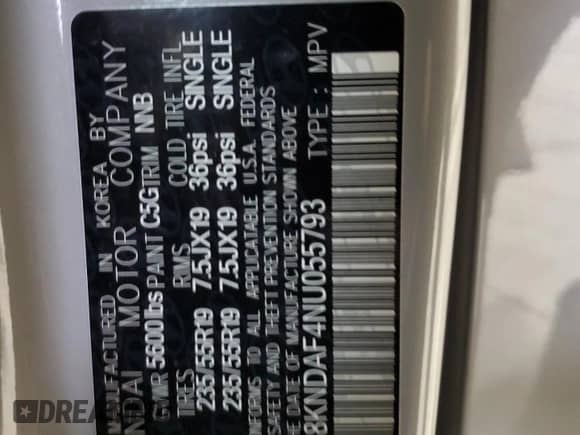 2022 Hyundai Ioniq 5 SEL с VIN KM8KNDAF4NU055793, выставлен на аукционе Copart как лот 42976014 с пробегом 31 990 миль миль и . История ставок и продаж доступна на DreamBid. Изображение 14.