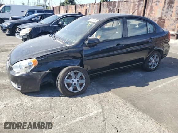 2006 Hyundai Accent GLS with VIN KMHCN46C66U018880, listed as a Copart auction lot 78419484 with Not provided miles and Salvage title. Bid and sale history available at DreamBid. Image 1.
