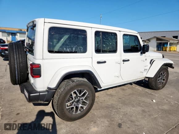 ✅ 2024 Jeep Wrangler Sahara • VIN: 1C4PJXEN3RW105988 • Lot: 71717955. Listed on Copart with 17,691 mi. Free auction sales archive from the USA and detailed vehicle history report at DreamBid. Image 3.