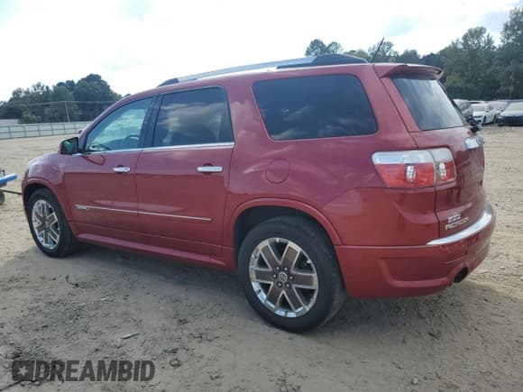 ✅ 2012 GMC Acadia Denali • VIN: 1GKKRTED9CJ404395 • Lot: 87207245. Listed on Copart with 214,958 mi. Free auction sales archive from the USA and detailed vehicle history report at DreamBid. Image 2.