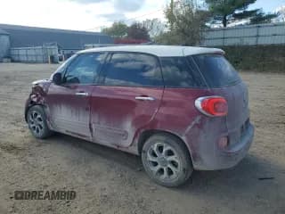 ✅ 2014 FIAT 500L Easy • VIN: ZFBCFABH7EZ016061 • Lot: 90659995. Listed on Copart with 124,358 mi. Free auction sales archive from the USA and detailed vehicle history report at DreamBid. Image 2.